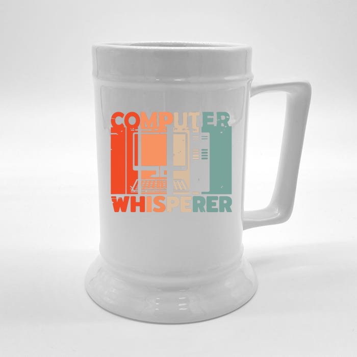 Developer Coder Programming Software Engineer Programmer Front & Back Beer Stein