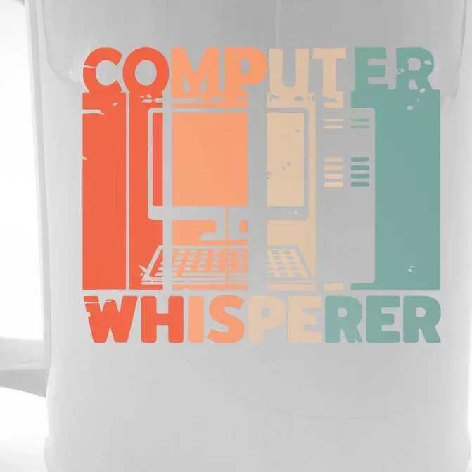 Developer Coder Programming Software Engineer Programmer Front & Back Beer Stein