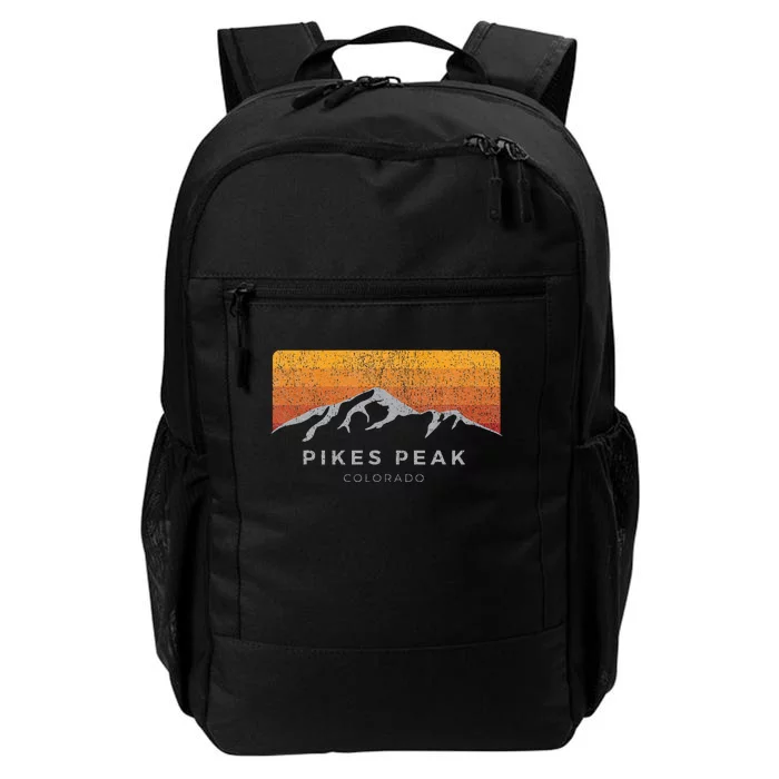 Distressed Colorado Pikes Peak Summer Edition Daily Commute Backpack