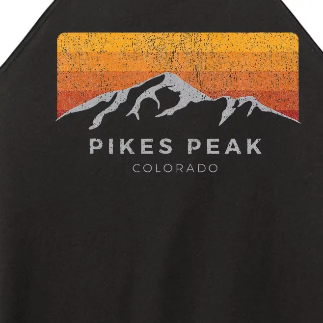 Distressed Colorado Pikes Peak Summer Edition Women’s Perfect Tri Rocker Tank