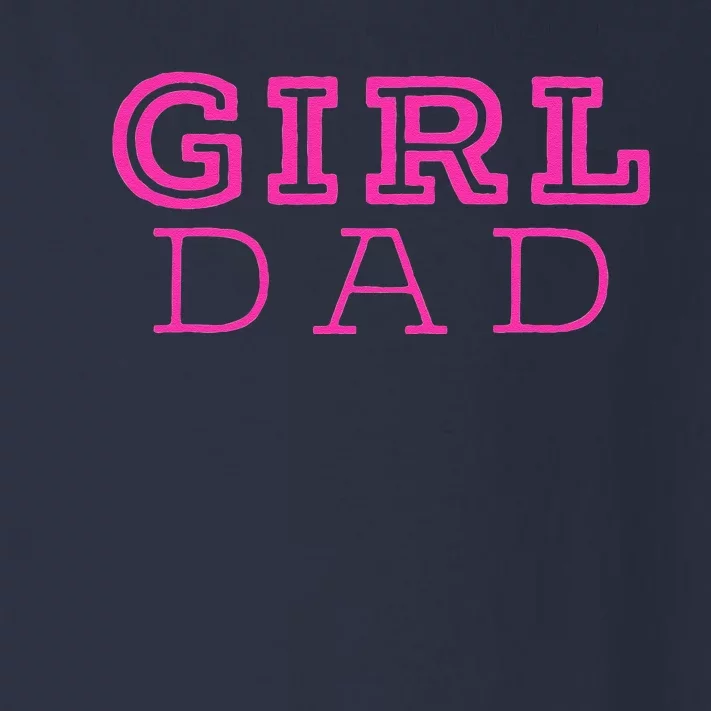 Dad Cute Pink Father & Daughter Design Fathers Day Toddler Long Sleeve Shirt