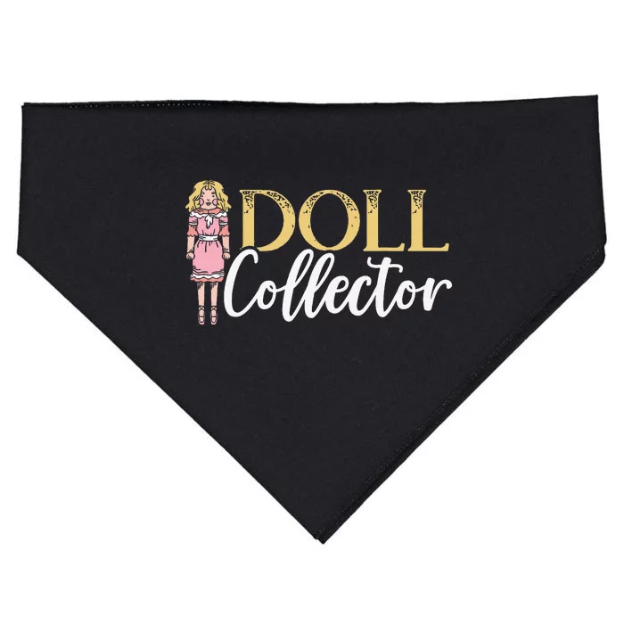 Doll Collector Plangonologist Doll Collecting Toys USA-Made Doggie Bandana