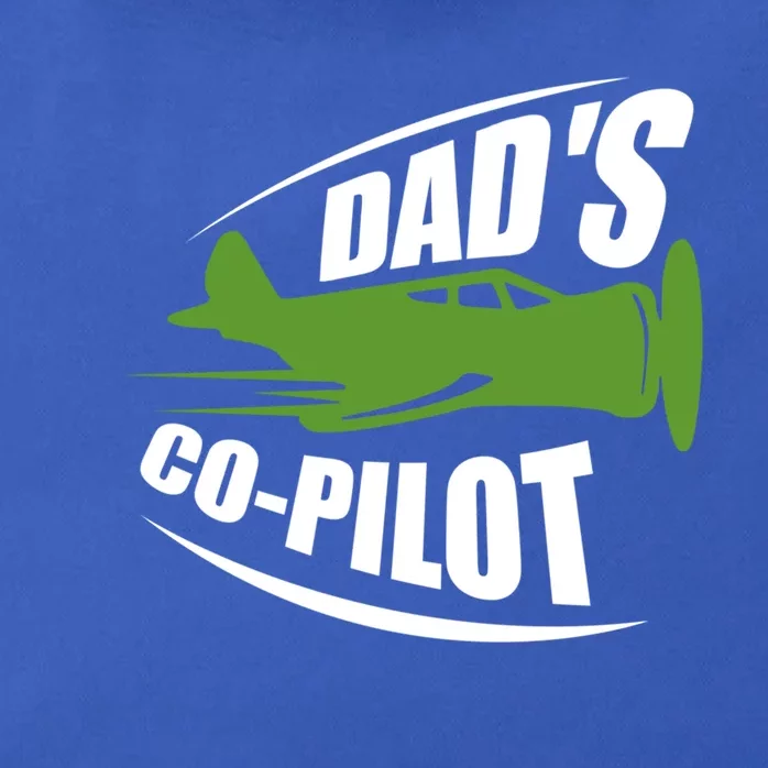 Dads Co Pilot Dad Pilot Father Son Daughter Gift Zip Tote Bag