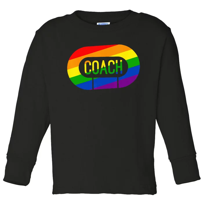 Derby Coach Pride Toddler Long Sleeve Shirt