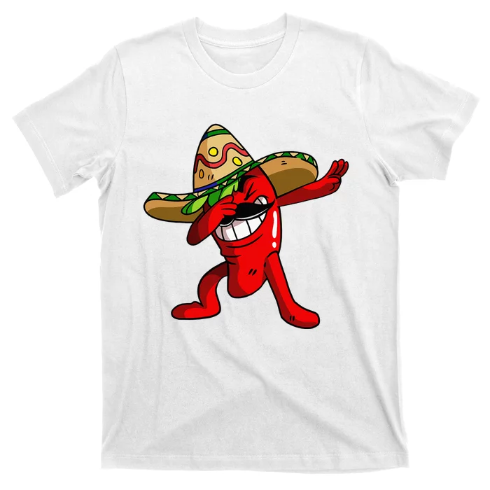 Dabbing Chili Pepper Chili Today Hot Tamale T-Shirt