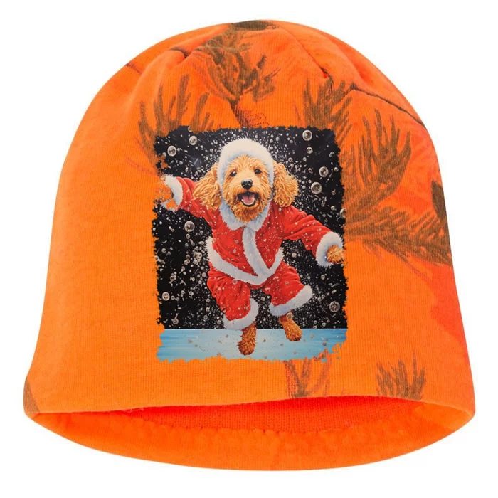 Dog Cool Poodle Christmas Great Gift Kati - Camo Knit Beanie