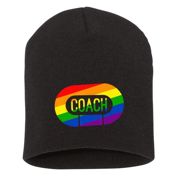 Derby Coach Pride Short Acrylic Beanie