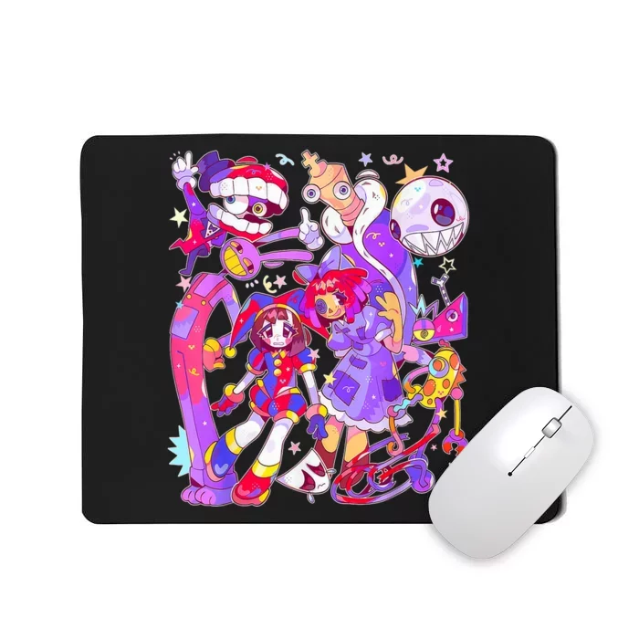 Digital Circus Pomni Funny Ragatha Jax Digitalcircus Mousepad