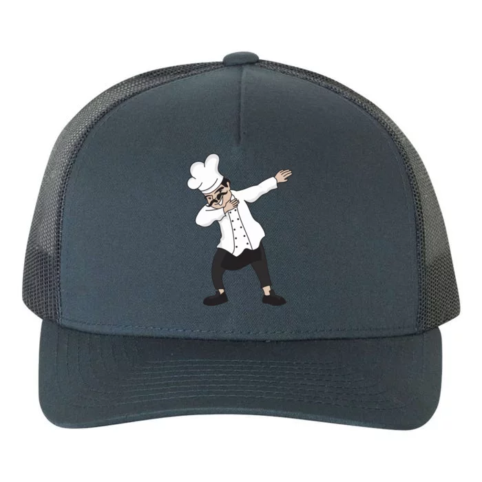 Dabbing Chef Pizza Chef Pizza Chef Chef With Chefs Hat Gift Yupoong Adult 5-Panel Trucker Hat