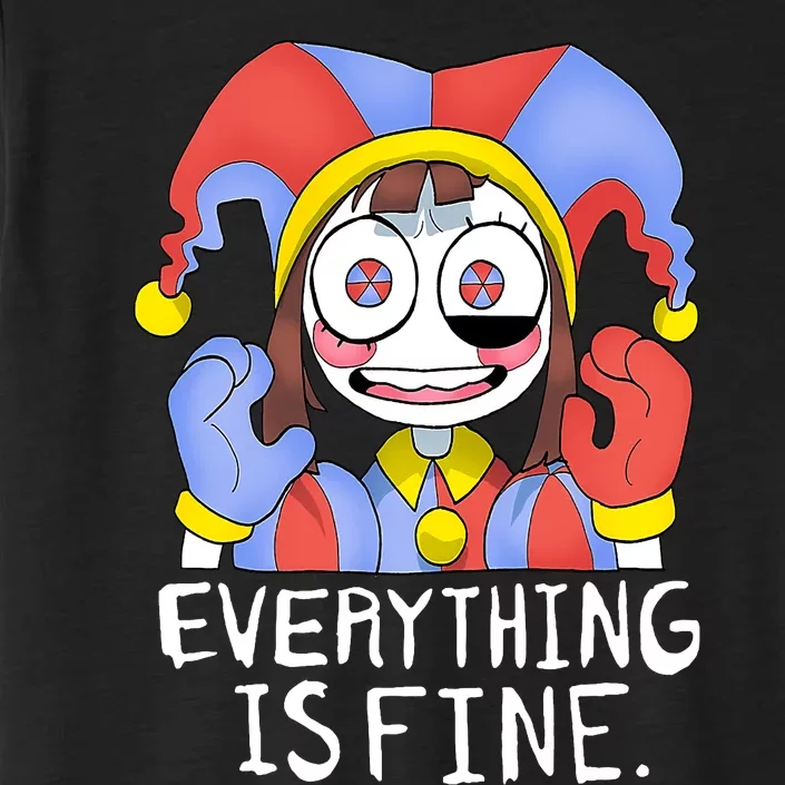 Digital Circus Pomni Everything Is Fine ChromaSoft Performance T-Shirt