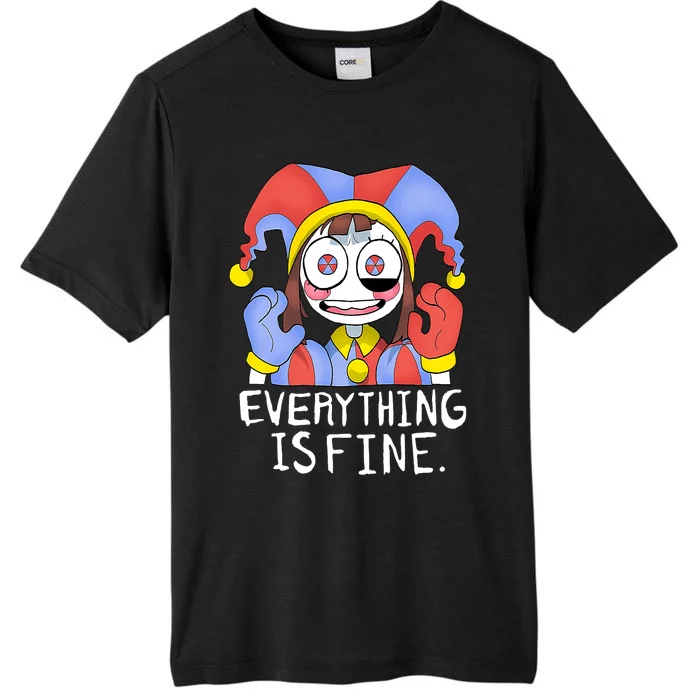 Digital Circus Pomni Everything Is Fine ChromaSoft Performance T-Shirt