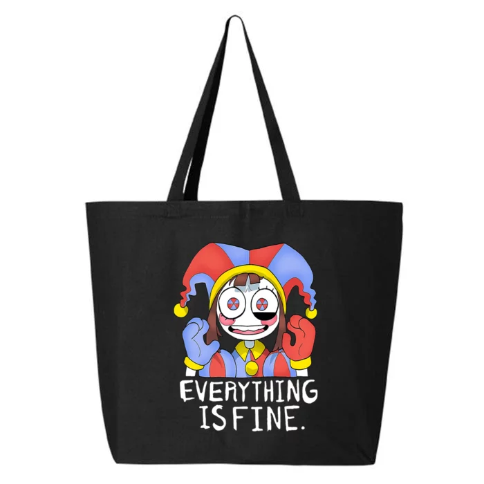 Digital Circus Pomni Everything Is Fine 25L Jumbo Tote