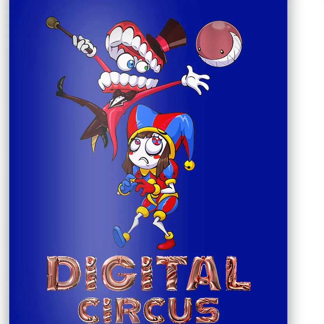 Digital Circus Pomni Funny Ragatha Jax DigitalCircus Poster | TeeShirtPalace