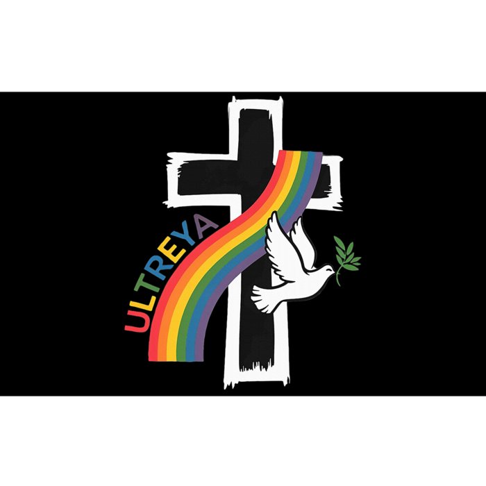 Decolores Cursillo Rainbow Rooster Catholic Bumper Sticker