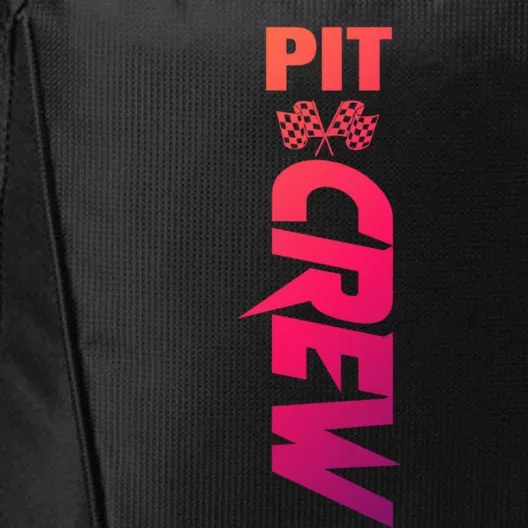 Dirt Car Racing Racetrack Speedway Race Car Team Pit Crew Cute Gift City Backpack