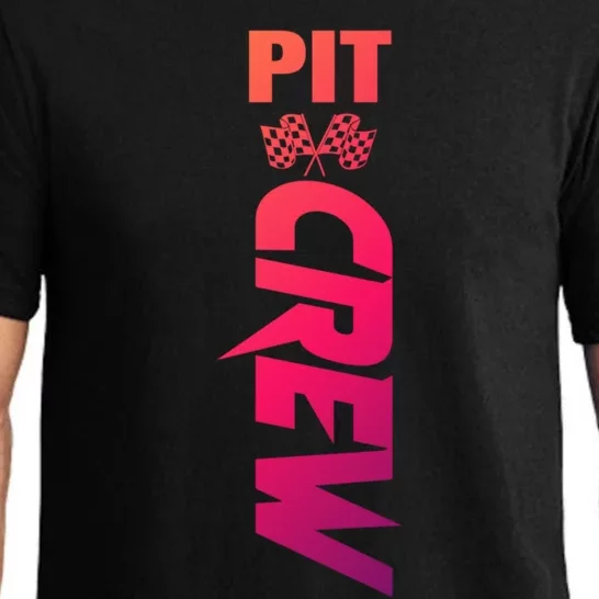 Dirt Car Racing Racetrack Speedway Race Car Team Pit Crew Cute Gift Pajama Set