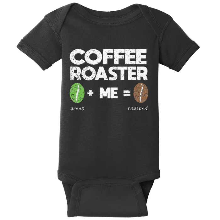 Distressed Coffee Roaster Roasted Bean Master Of Roasting Baby Bodysuit