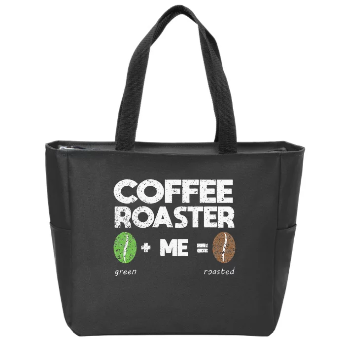 Distressed Coffee Roaster Roasted Bean Master Of Roasting Zip Tote Bag