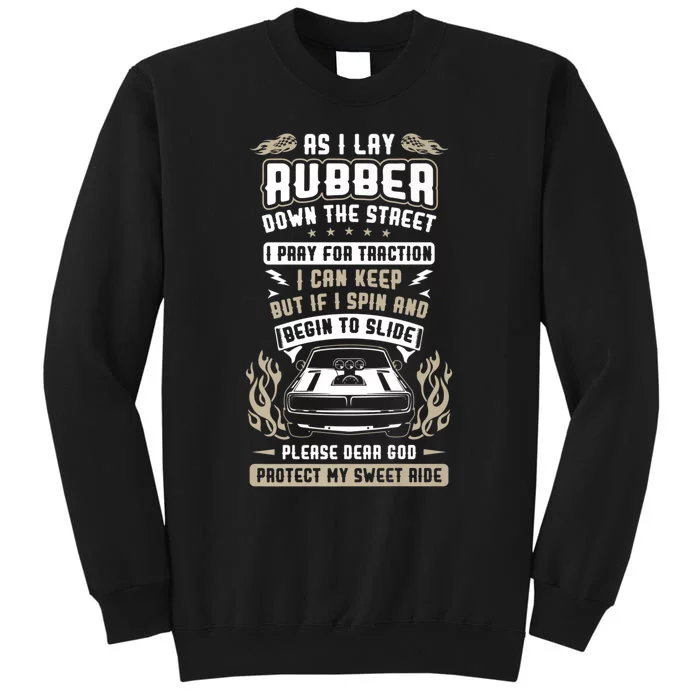 Drag Car Racing Prayer Sweatshirt