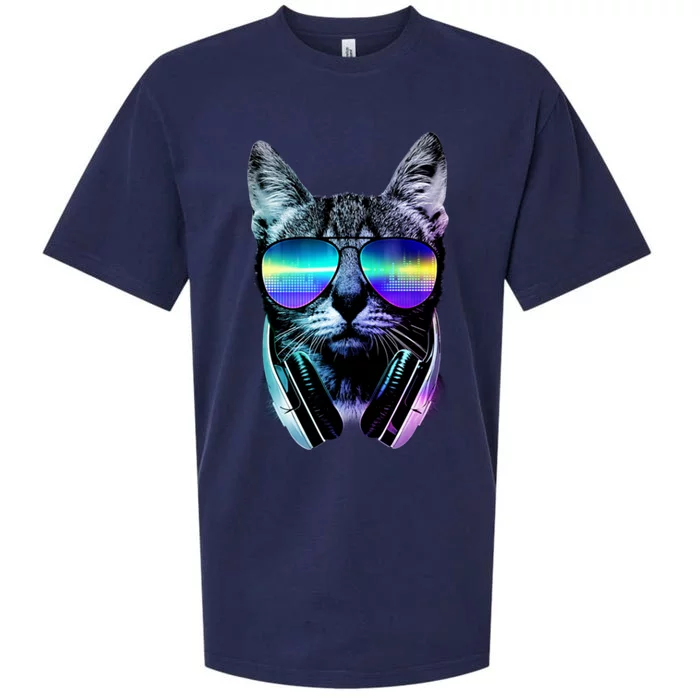 DJ Cat Retro Sueded Cloud Jersey T-Shirt