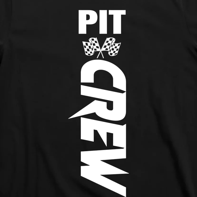 Dirt Car Racing Racetrack Speedway Race Car Team Pit Crew Gift T-Shirt