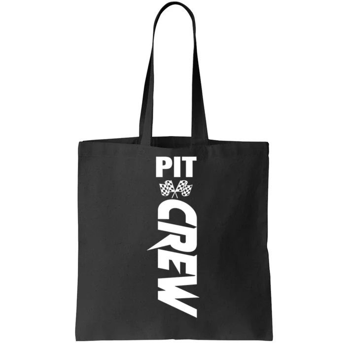 Dirt Car Racing Racetrack Speedway Race Car Team Pit Crew Gift Tote Bag