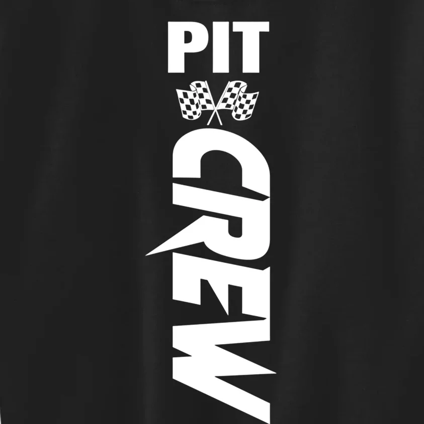 Dirt Car Racing Racetrack Speedway Race Car Team Pit Crew Gift Kids Sweatshirt