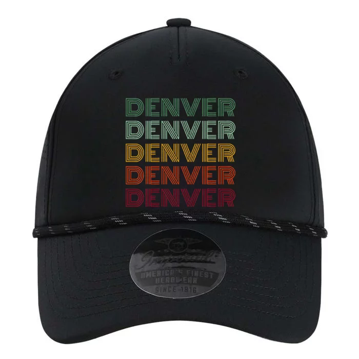 Denver City Retro Colorado Performance The Dyno Cap