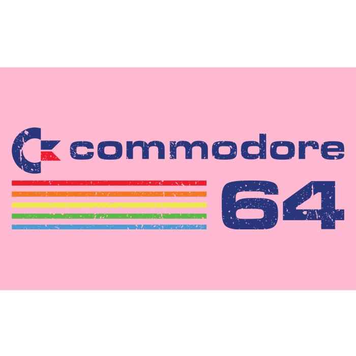 Defunct Commodore Rustic Style Bumper Sticker