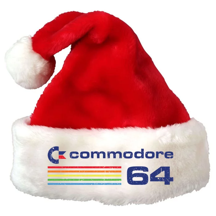 Defunct Commodore Rustic Style Premium Christmas Santa Hat