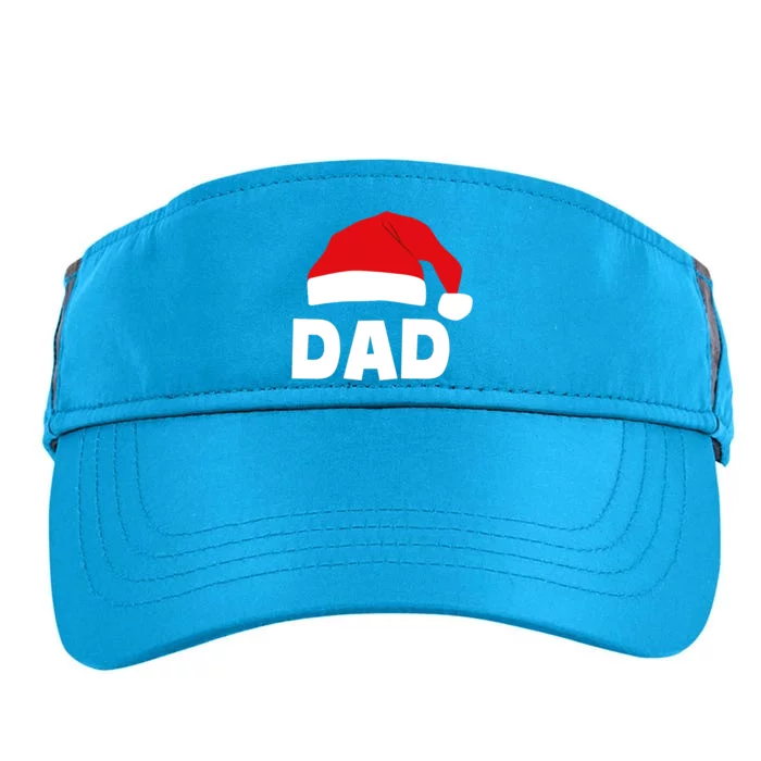 Dad Christmas Santas Hat Great Gift Adult Drive Performance Visor