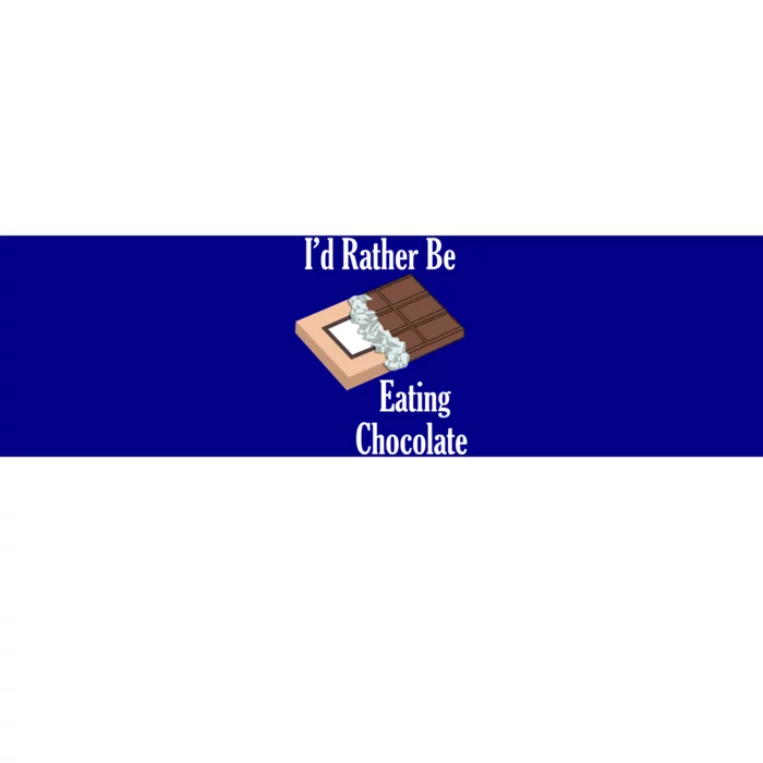 Dark Chocolate Sweets Chocolatier Chocolate Lover Gift Bumper Sticker