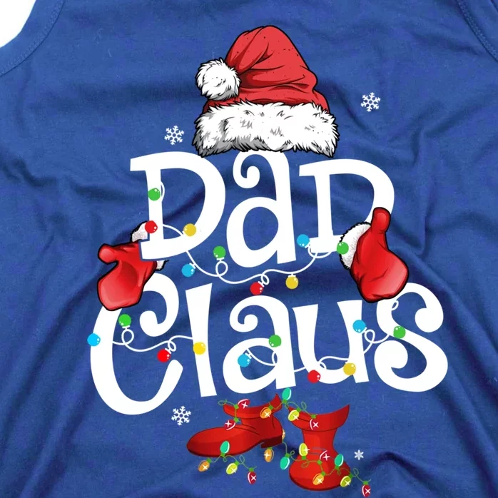 Dad Claus Santa Funny Christmas Pajama Matching Family Meaningful Gift Tank Top