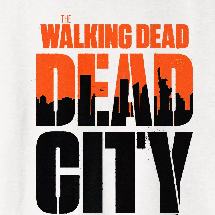 Dead City Skyline Women's Crop Top Tee