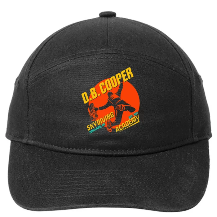 Db Cooper Skydiving Academy 7-Panel Snapback Hat