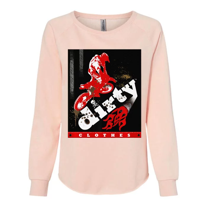 Dirty Clothes Sportz Collection Premium Womens California Wash Sweatshirt