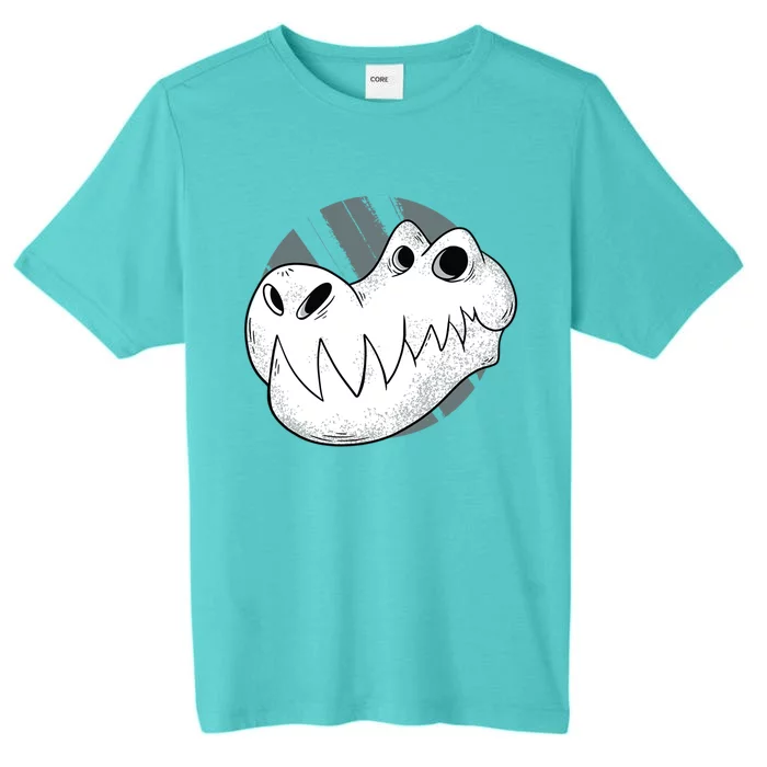 Dinosaur Cute Skeleton Skull Gift ChromaSoft Performance T-Shirt