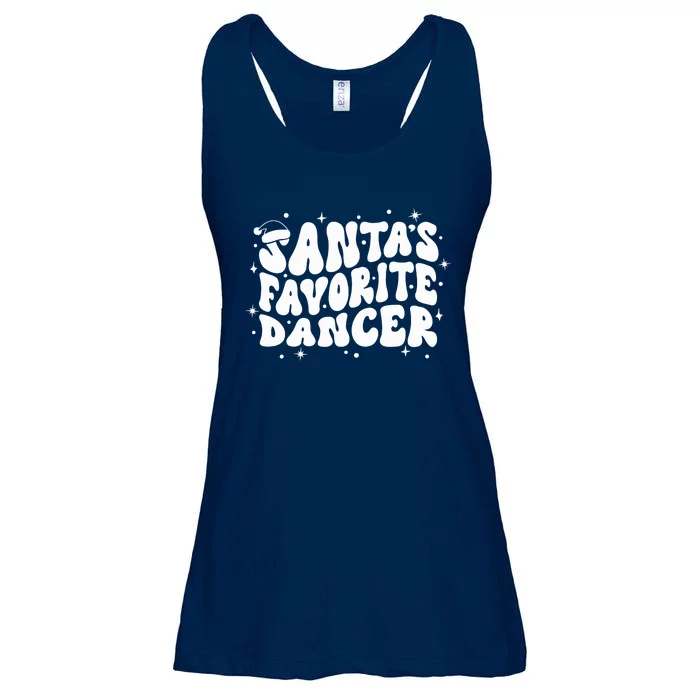 Dancer Christmas Santa Favorite Dancer Ladies Essential Flowy Tank