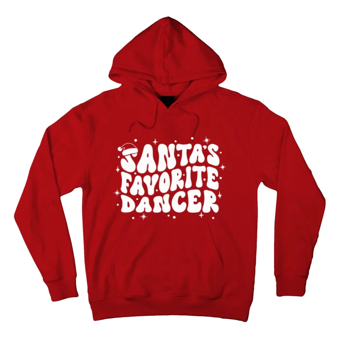 Dancer Christmas Santa Favorite Dancer Hoodie