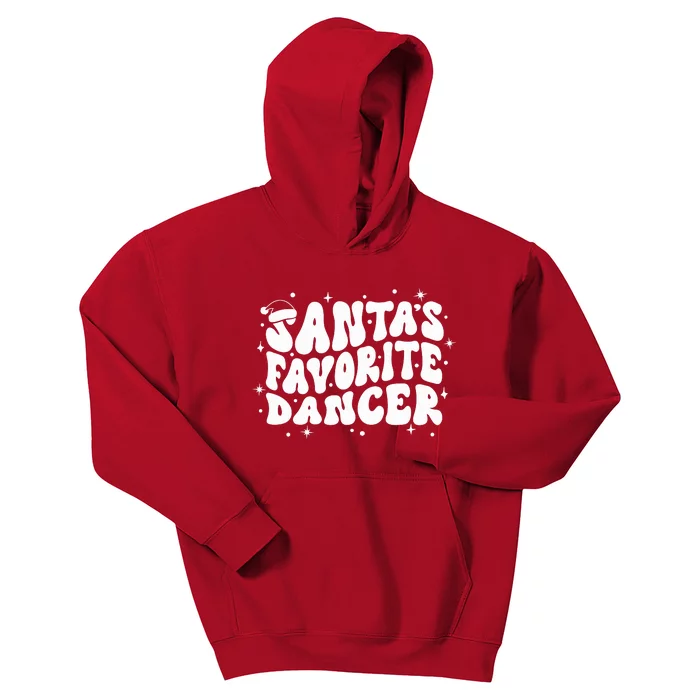 Dancer Christmas Santa Favorite Dancer Kids Hoodie