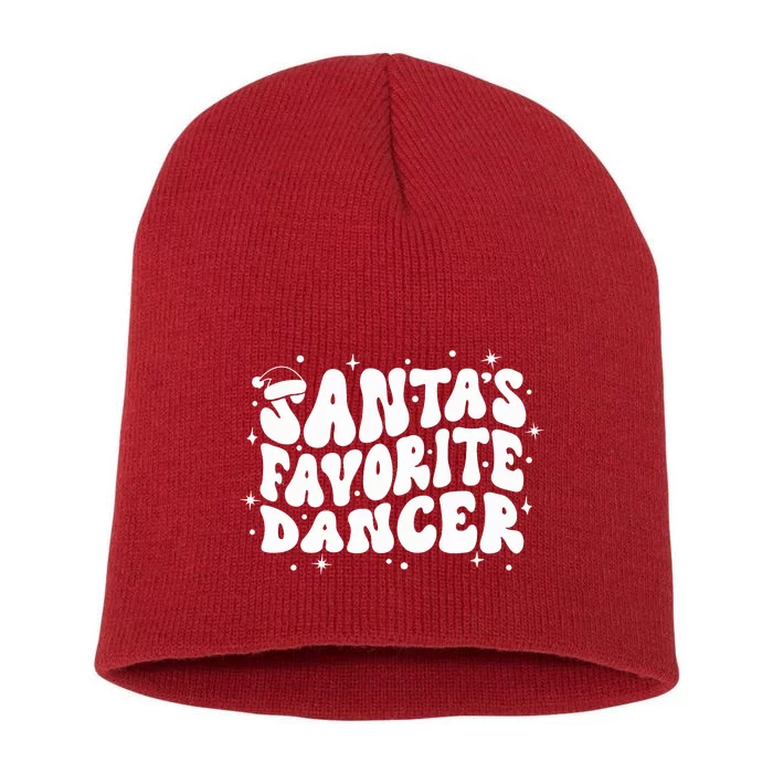 Dancer Christmas Santa Favorite Dancer Short Acrylic Beanie