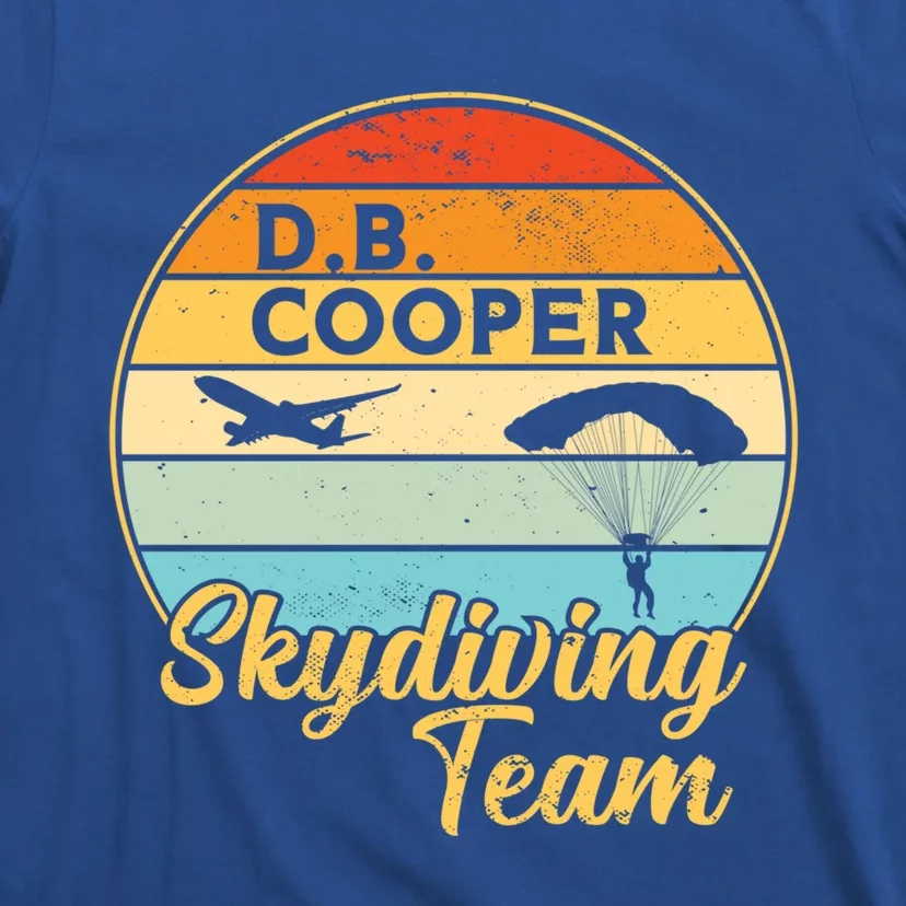 Db Cooper Skydiving Team 1971 Vintge Skyjacking History Gift T-Shirt