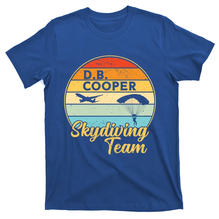 Db Cooper Skydiving Team 1971 Vintge Skyjacking History Gift T-Shirt