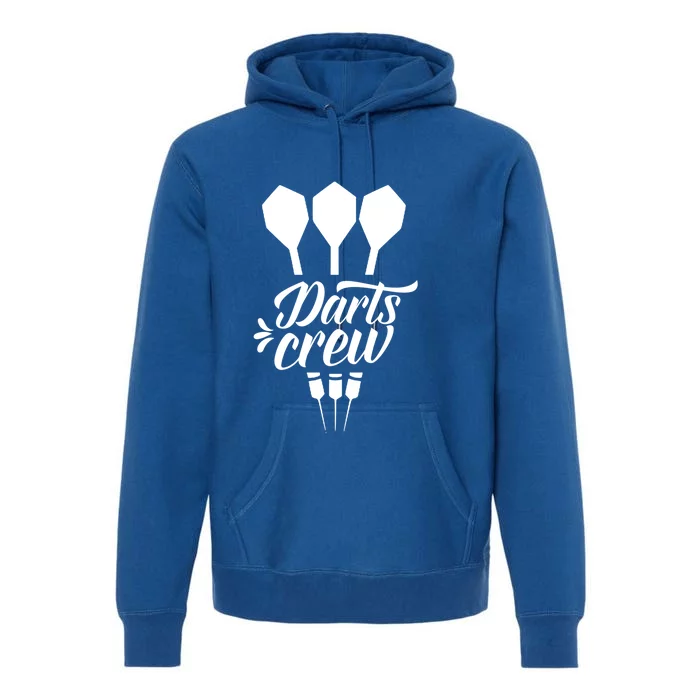 Darts Crew Squad Dart Team Gift Premium Hoodie