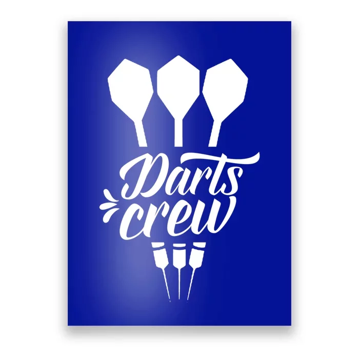 Darts Crew Squad Dart Team Gift Poster