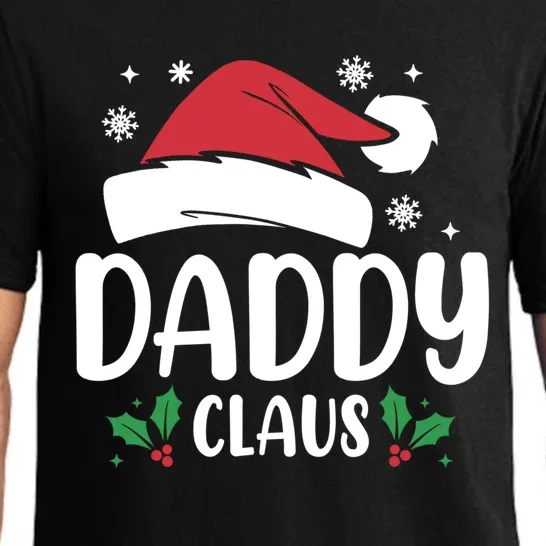 Daddy Claus Santa Hat Matching Family Christmas Cool Gift Pajama Set