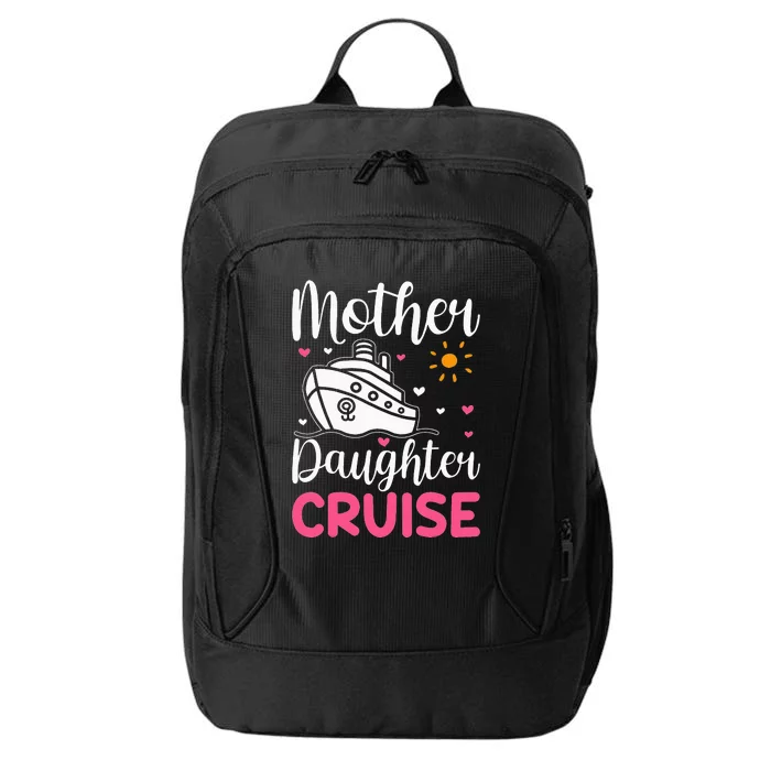 Daughter Cruise Ship Travelling Cruise Trip Mother City Backpack