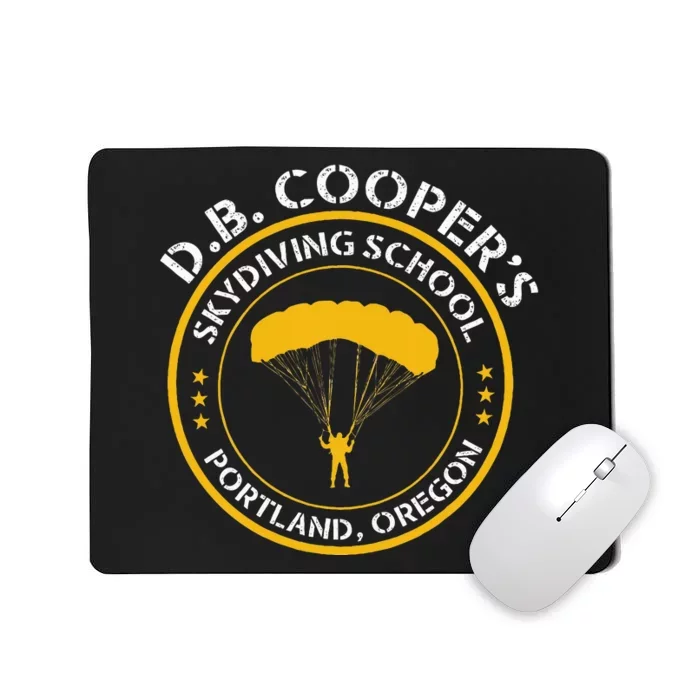 Db Cooper Skydiving School Portland Oregon Mousepad