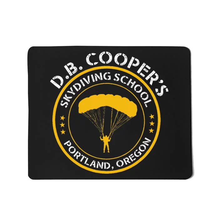 Db Cooper Skydiving School Portland Oregon Mousepad