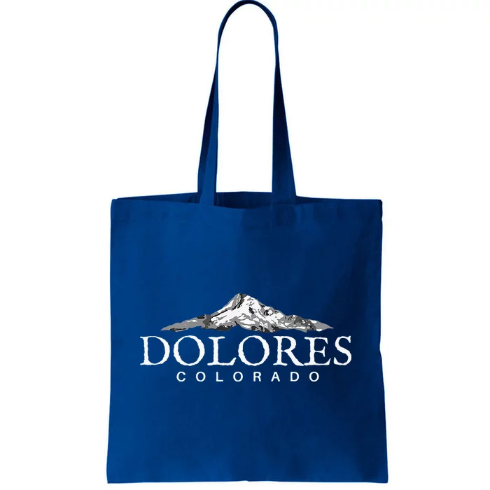 Dolores Colorado Skiing Colorado Tote Bag